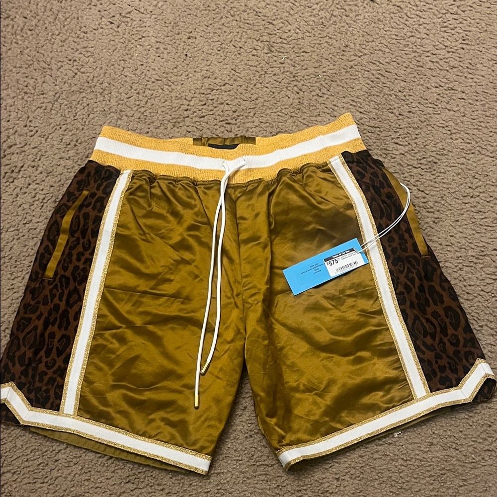 ( Just Don ) Gold Limited edition shorts !!